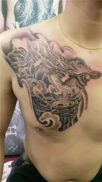 黑月堂纹身.微号,电话13727517400 