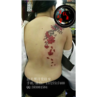 韶关纹身黑月堂作品113