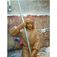 红色文化雕塑赣州雕塑厂