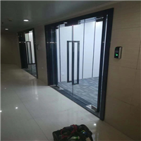 酒店隔断吊滑折叠门