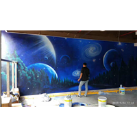 星空壁画 