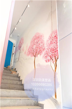 奶茶店手绘 