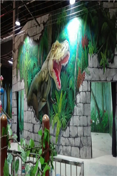 3D互动壁画 