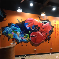 深圳龙岗3D壁画