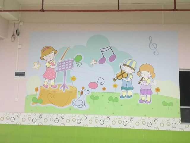 深圳幼儿园墙绘设计制作绘画