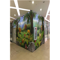 游乐场墙绘2 
