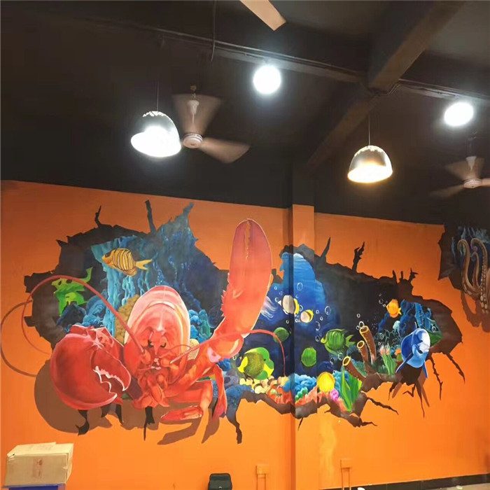 深圳龙岗3D壁画