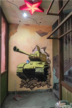 餐厅3D画 