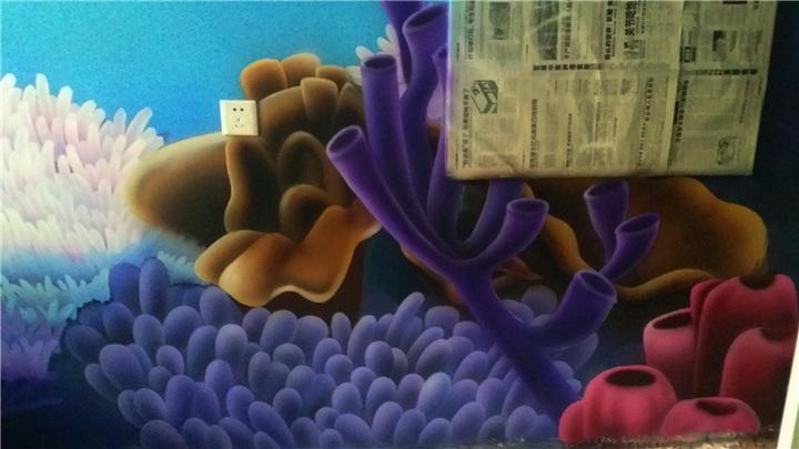 安阳宾馆壁画3