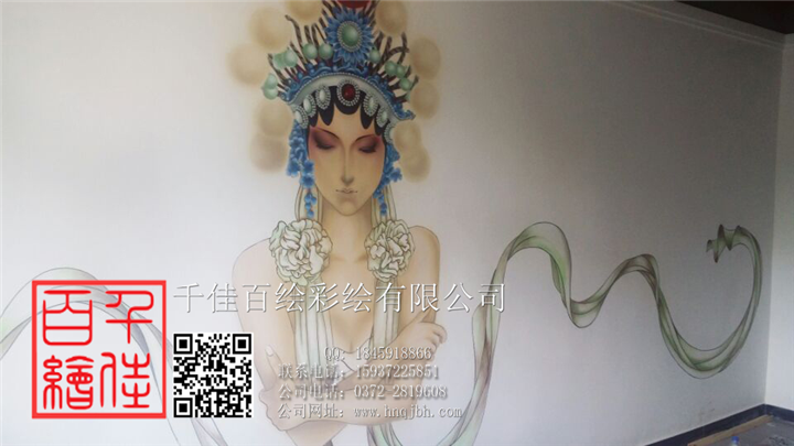 安阳涂鸦墙绘1
