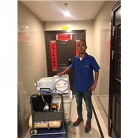 芜湖滨江世茂甲醛治理现场 