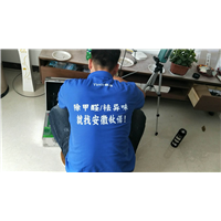 宿州欧景名城10号楼客户新房甲醛检测 