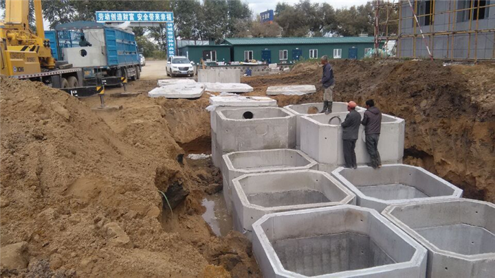 安达市预制消防蓄水池价格 