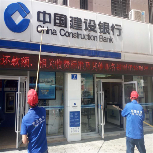 兰州门头清洗