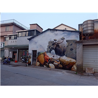 背景墙墙绘 