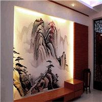 南阳餐厅墙绘