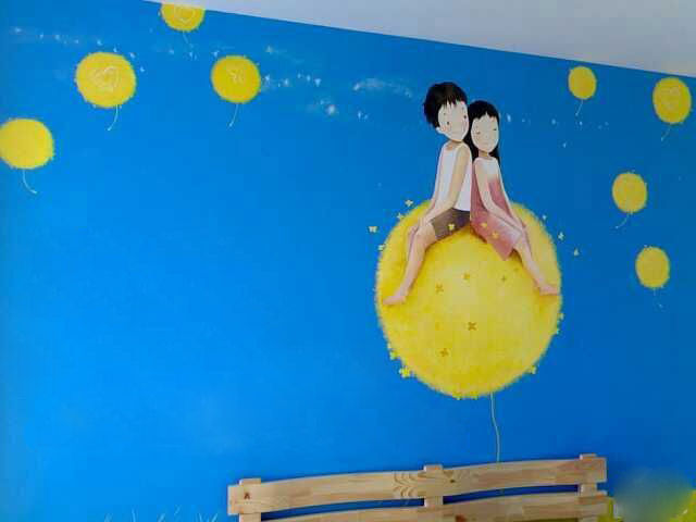 南阳幼儿园墙绘5