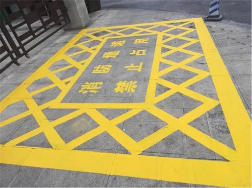昆明消防通道网格线