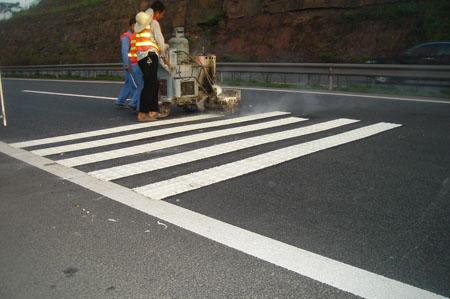 天津道路划线