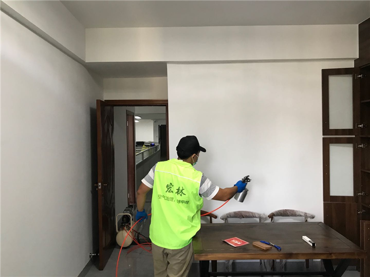 长春市政工程设计院海南分院甲醛治理 
