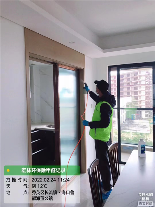 鲁能海蓝公馆甲醛治理