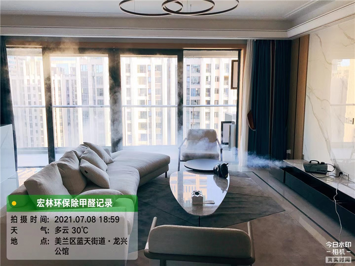 龙兴公馆甲醛治理案例