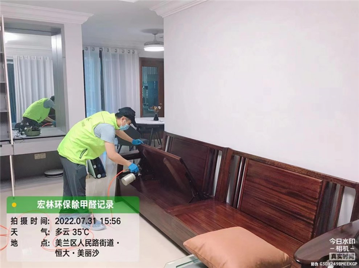 美丽沙天瑞甲醛治理