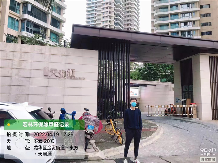 天澜滙除甲醛案例