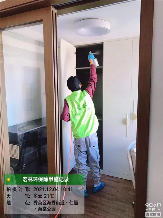仁恒海棠公园室内除甲醛