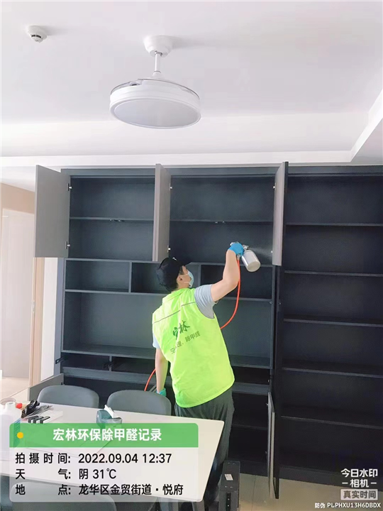 悦府除甲醛