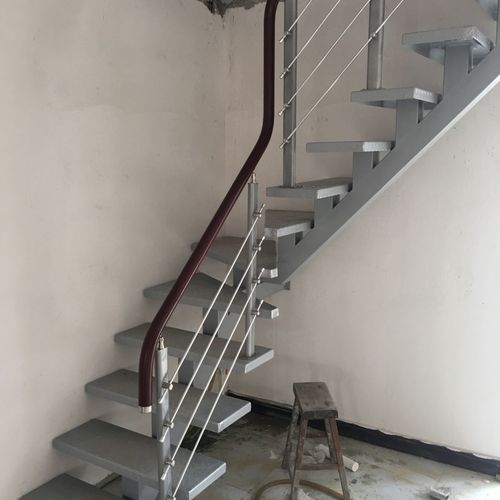 绍兴钢结构旋转楼梯