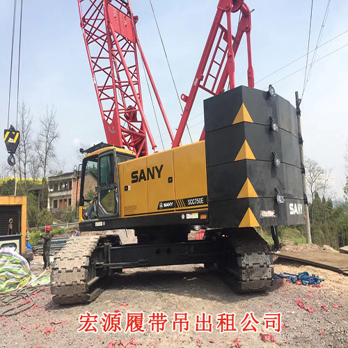100吨履带吊出租vs赣州履带吊出租 
