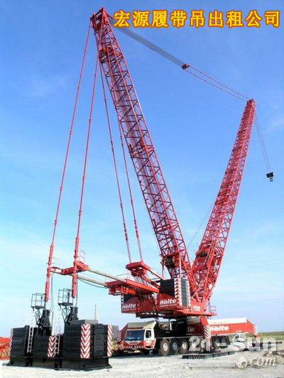 90吨安徽省宏源履带吊出租to阜阳履带吊出租 
