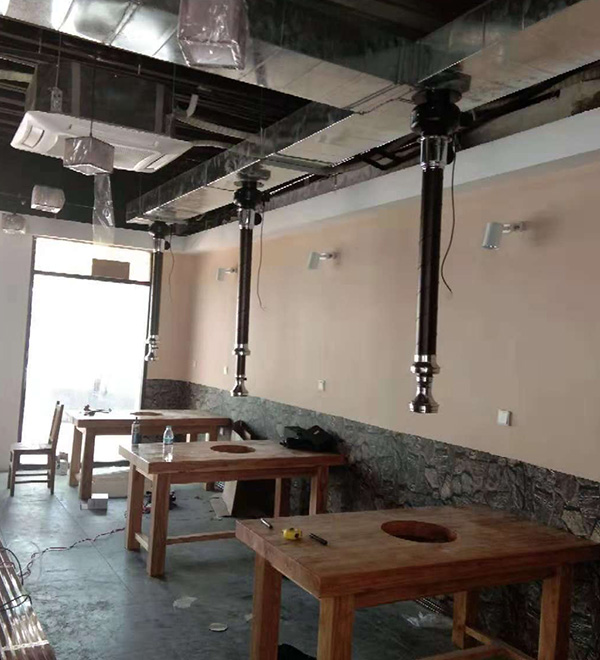 重庆烤肉店排烟安装
