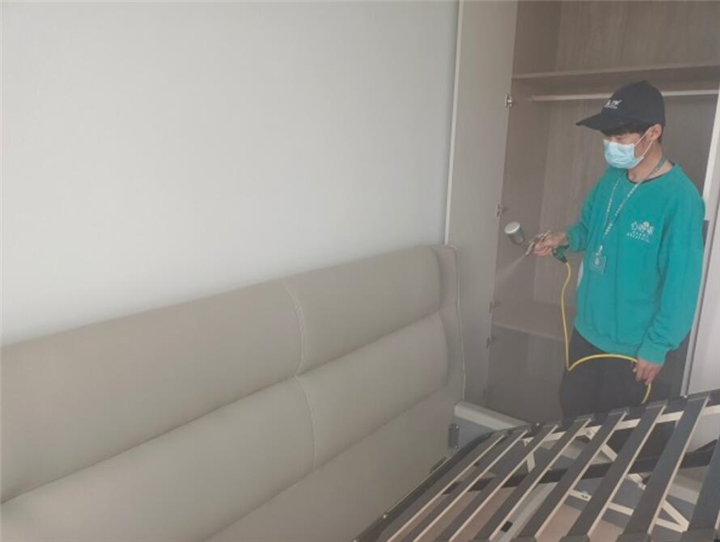 扬州心呼吸除甲醛公司在京华荟景苑进行装修除甲醛
