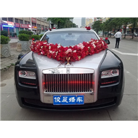 劳斯莱斯古斯特黑色婚车_博罗婚庆租车 