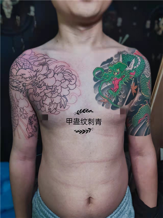 曹县国画风格刺青纹身哪家纹的逼真