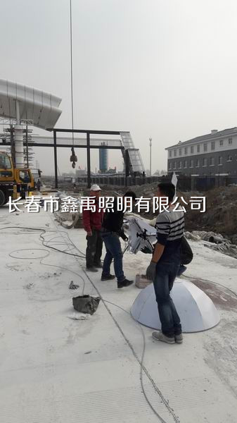 长春路灯高杆灯安装