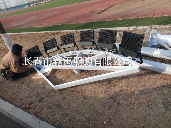 长春路灯高杆灯安装