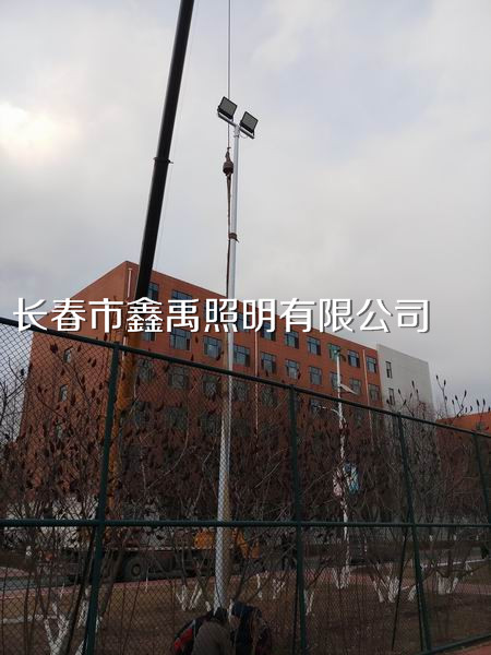 长春路灯高杆灯安装