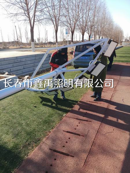 长春路灯高杆灯安装