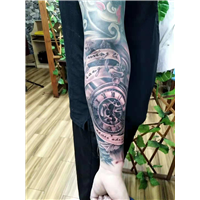 泉州纹身墨酝肖像纹身作品 4 