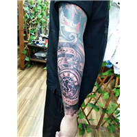 泉州纹身墨酝肖像纹身作品 8 