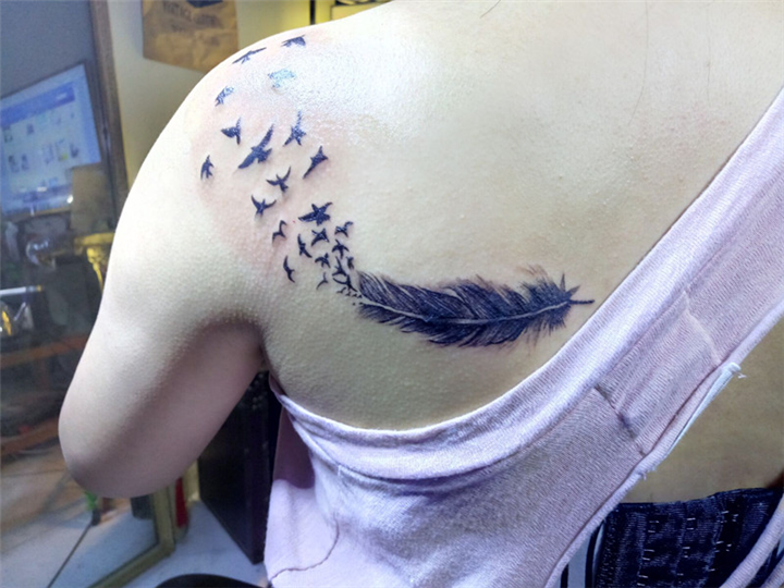 黑白纹身作品（1）