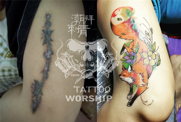 柳州潮拜刺青纹身
