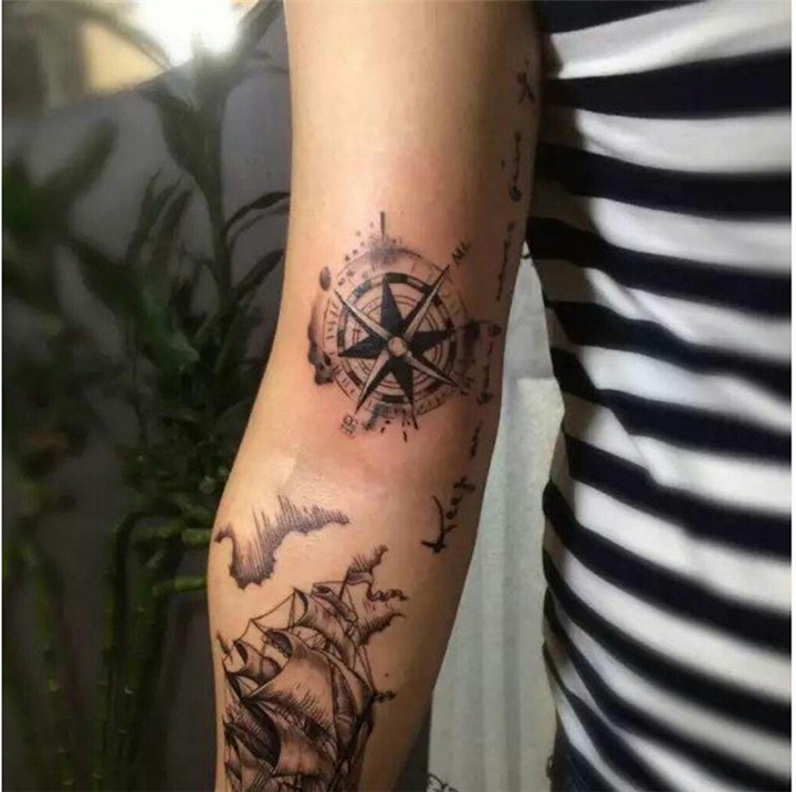 黑白纹身作品（4） 