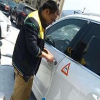 山亭开汽车锁