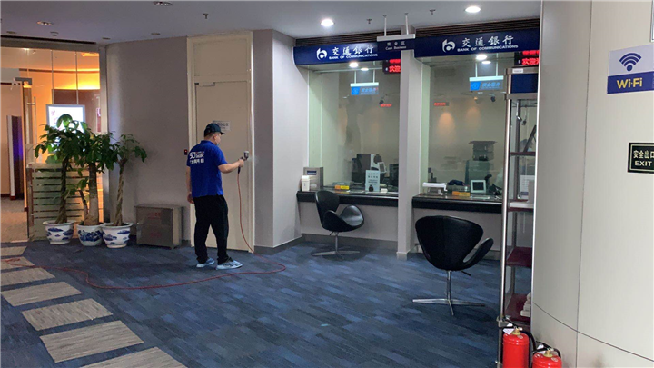 交通银行甲醛治理