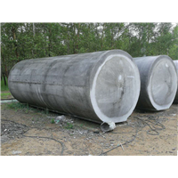白山组合预制水泥化粪池施工工程 