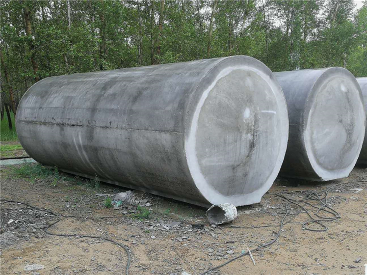 白城组合水泥化粪池施工工程 